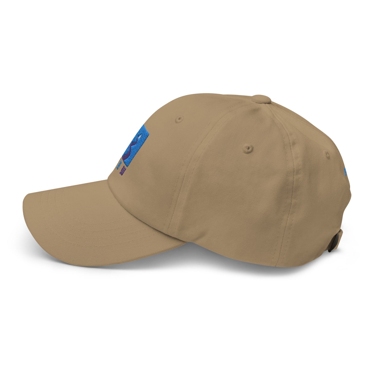 "On my way" blue Cap