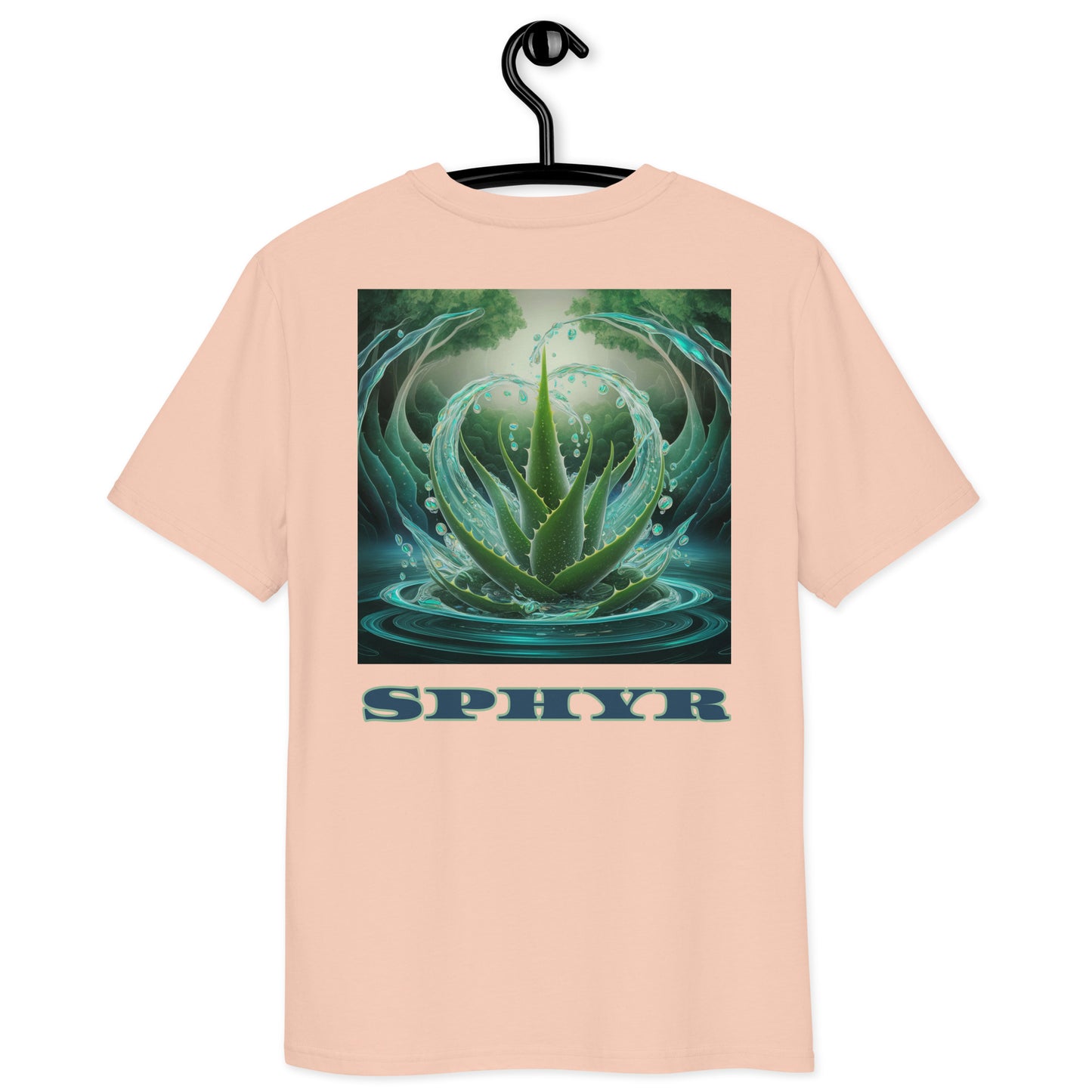 "aloe you vera much"Print T-shirt