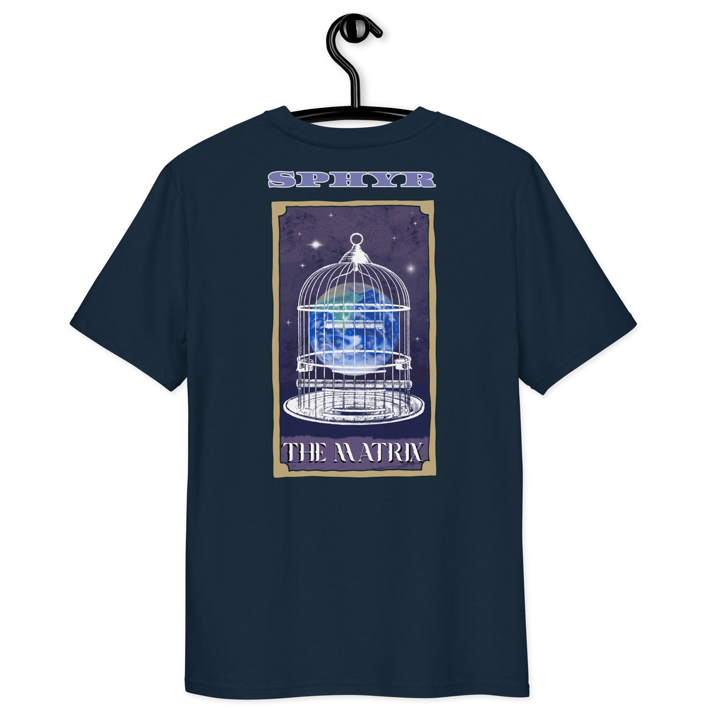Tarot Card "The Matrix" Embroidery T-shirt