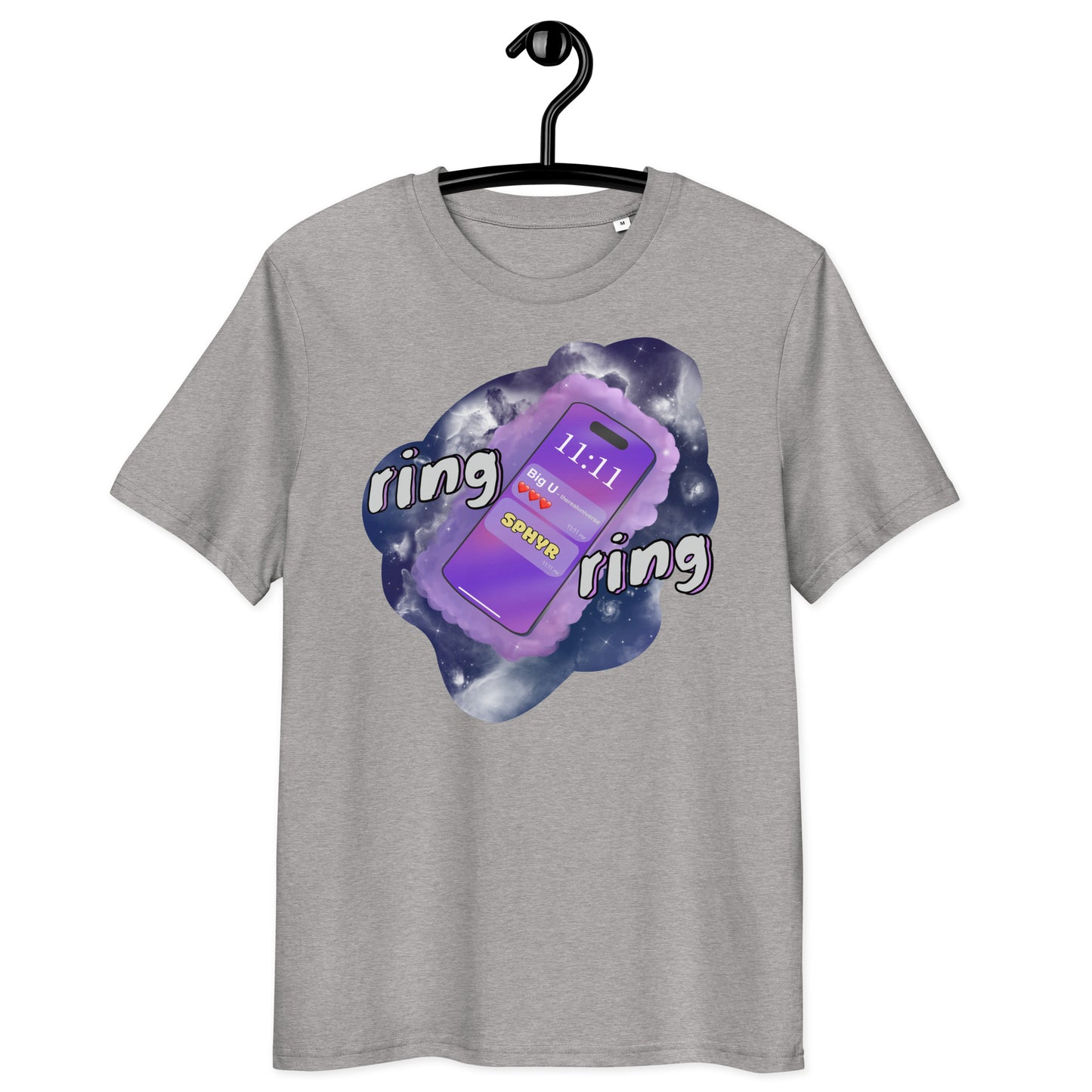 "Ring Ring" T-shirt with Affirmations