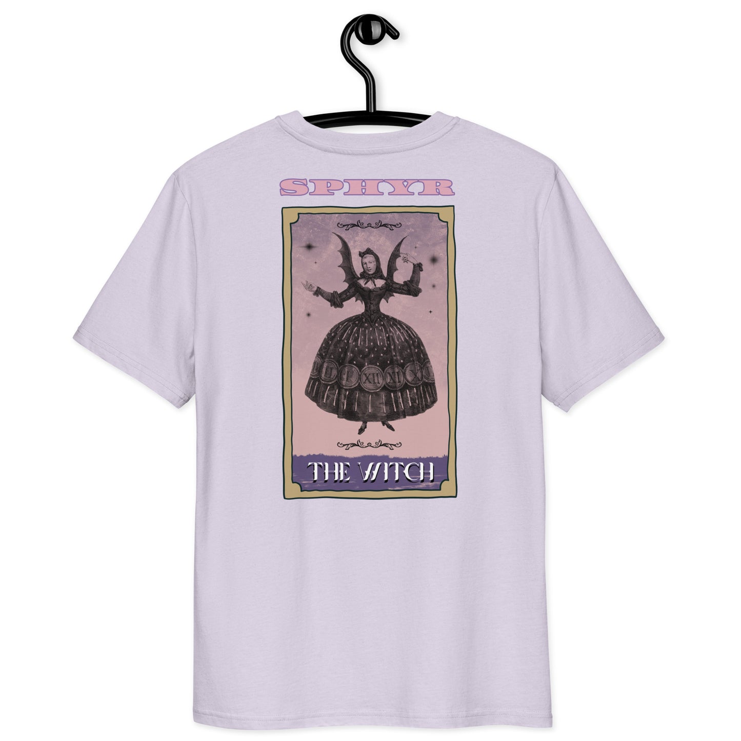 Tarot Card "The Witch" Embroidery T-shirt