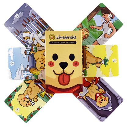 Labradorable Tarot Cards Cute Dog Design Deck