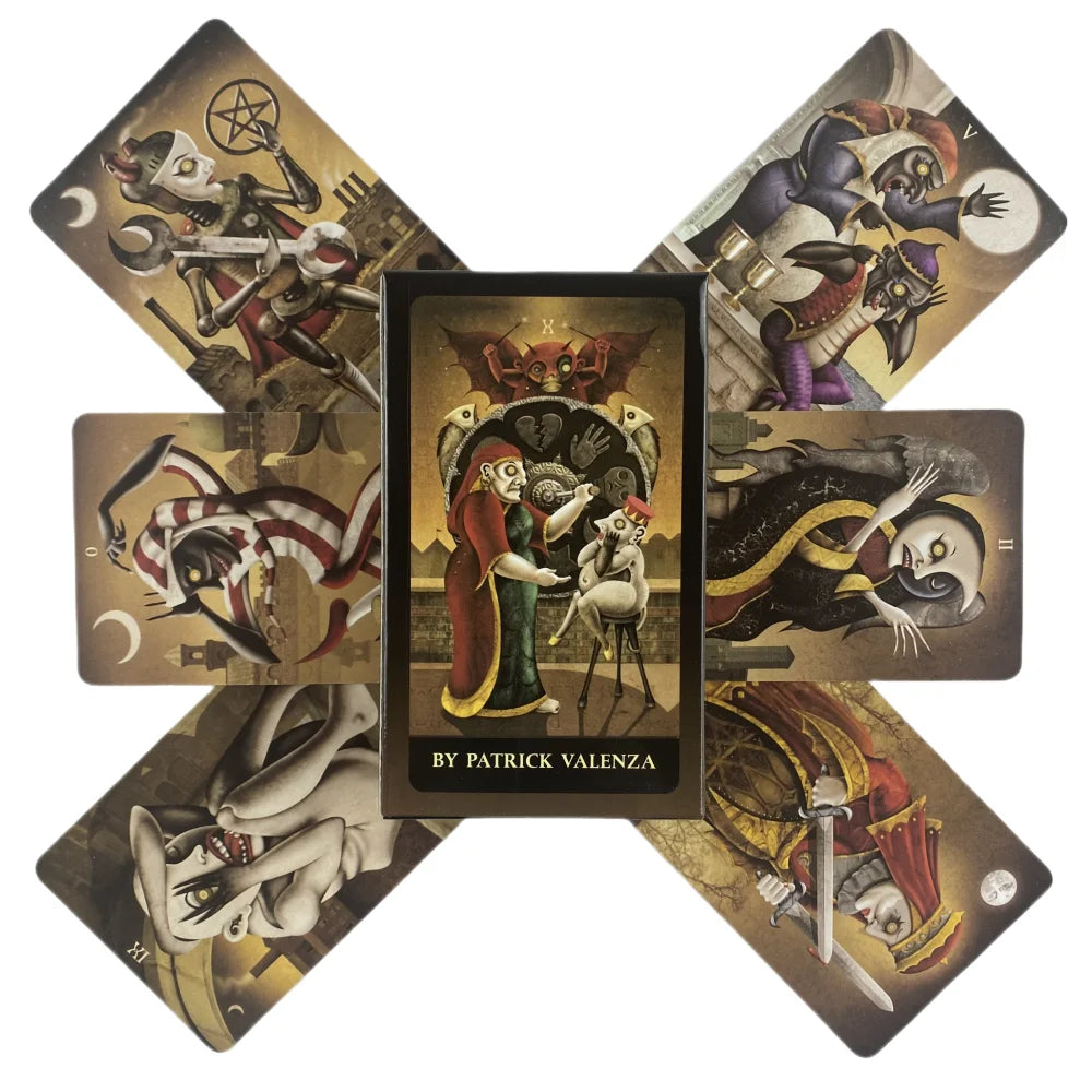 The Moon Tarot Cards Deck Oracle