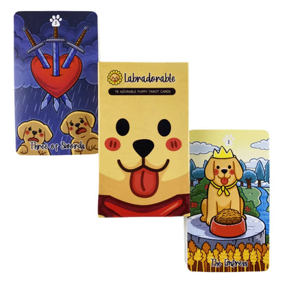 Labradorable Tarot Cards Cute Dog Design Deck