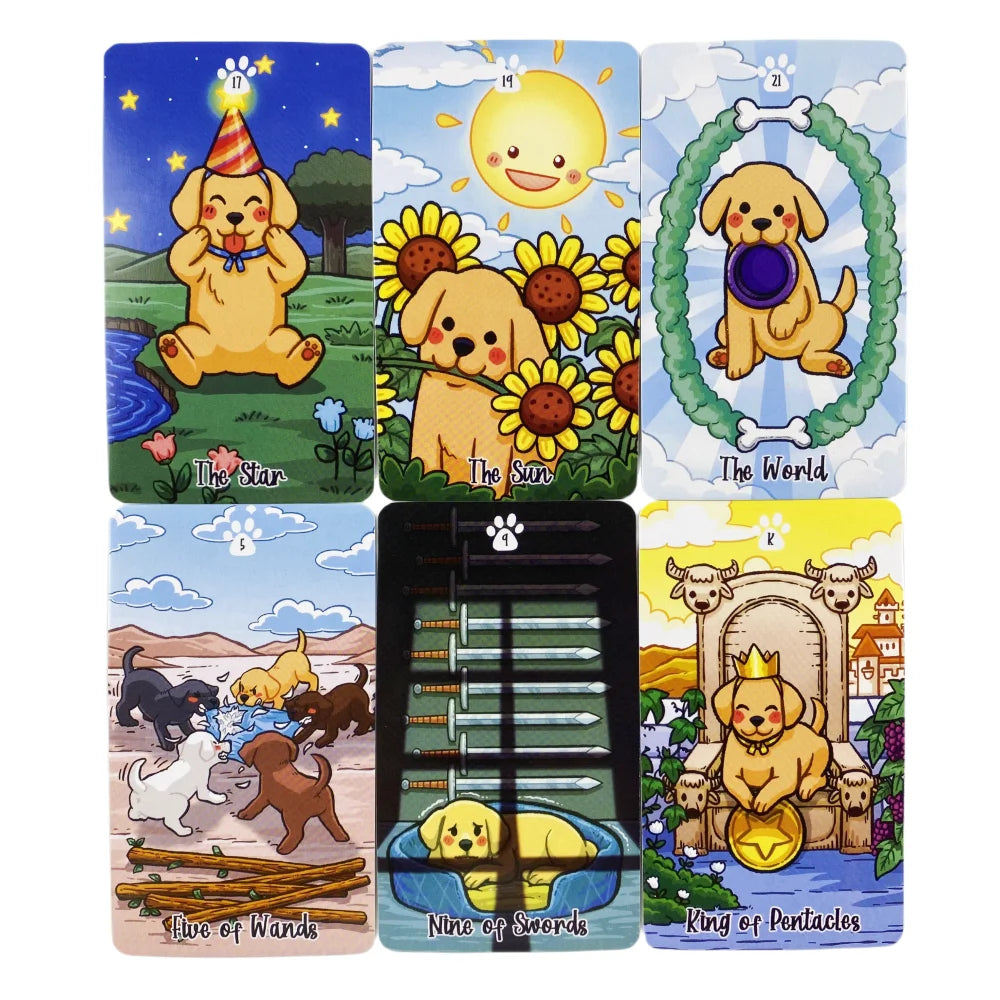 Labradorable Tarot Cards Cute Dog Design Deck