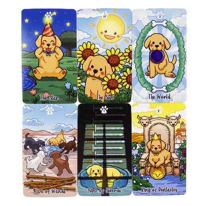 Labradorable Tarot Cards Cute Dog Design Deck