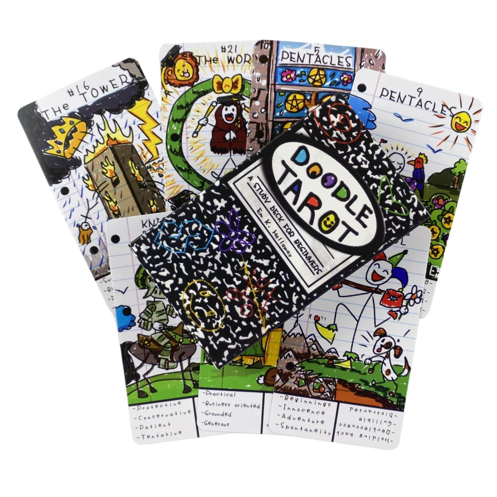 Doodle Tarot Cards Deck