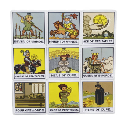 Fantasy Pixel Tarot Deck Complement Cards