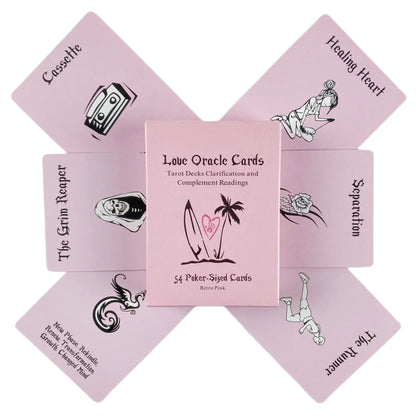 Pink Love Oracle Tarot Complement Deck