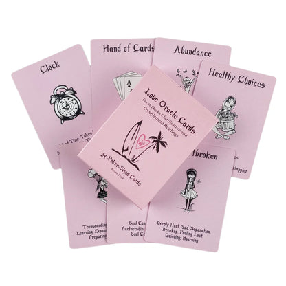 Pink Love Oracle Tarot Complement Deck