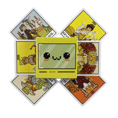 Fantasy Pixel Tarot Deck Complement Cards