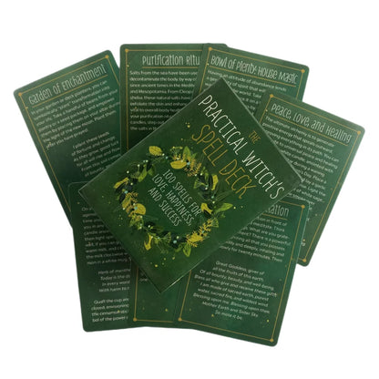 The Practical Witchs Spell Deck Tarot Cards