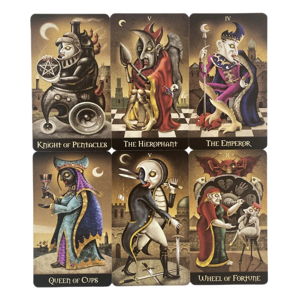 The Moon Tarot Cards Deck Oracle