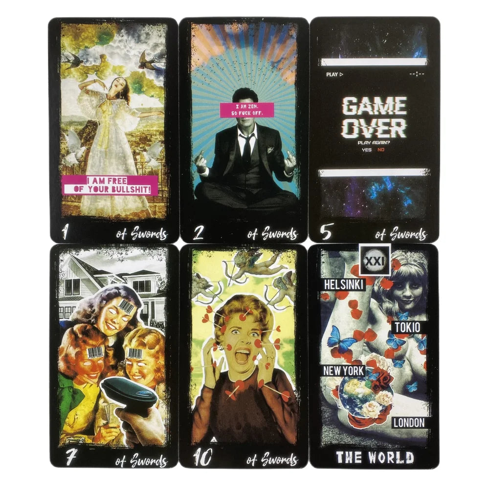Ass Tarot Cards Modern Deck Oracle