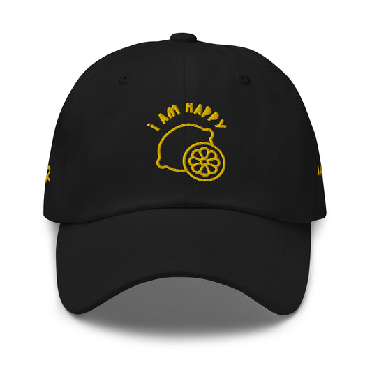 "I AM HAPPY" Cap