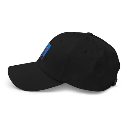 "On my way" blue Cap