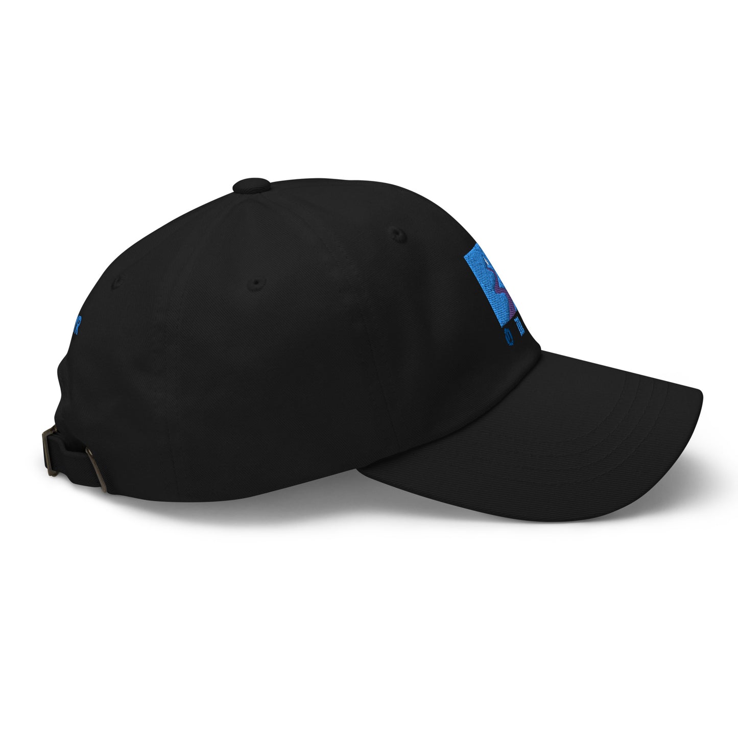 "On my way" blue Cap