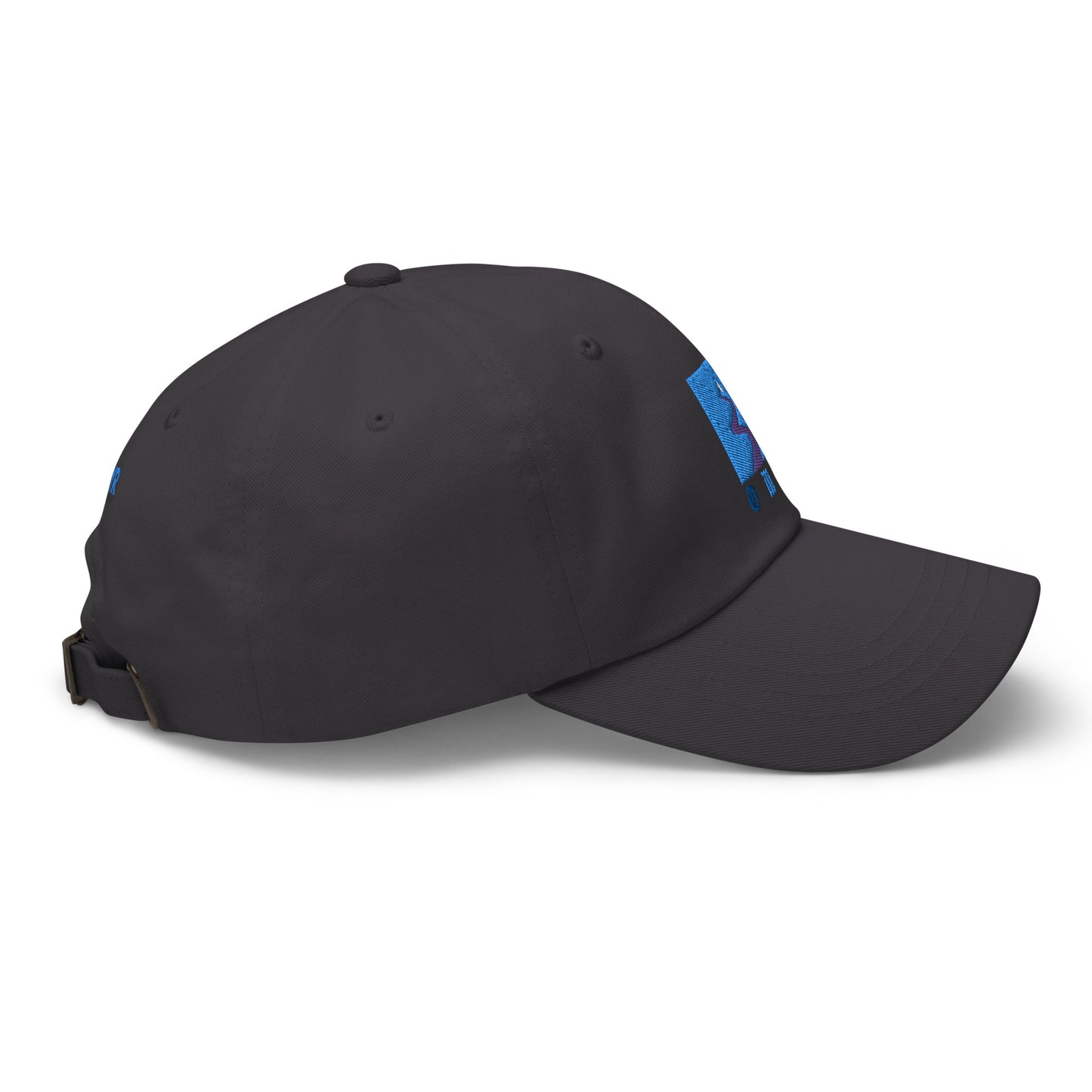 "On my way" blue Cap