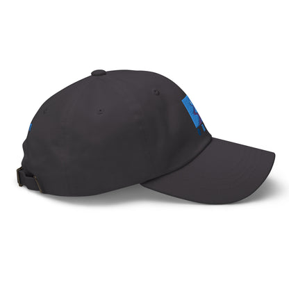 "On my way" blue Cap