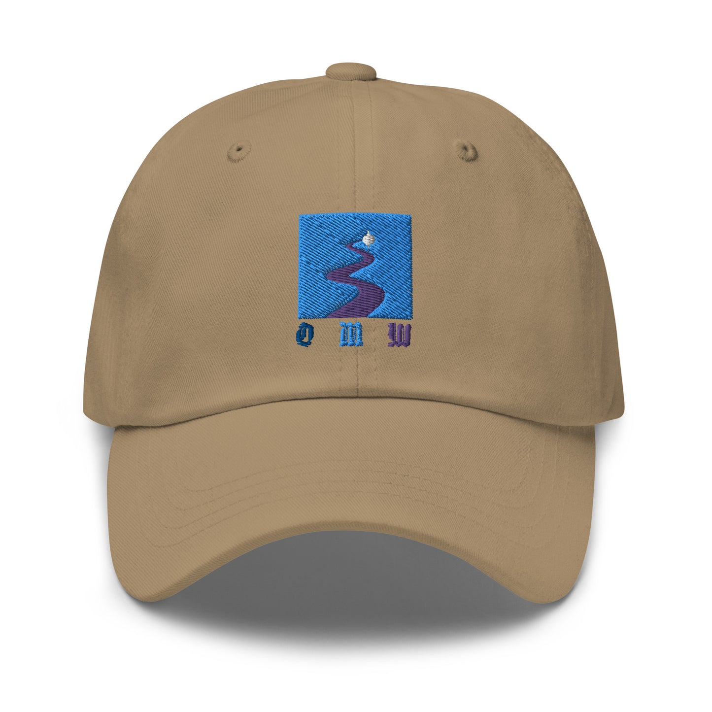 "On my way" blue Cap