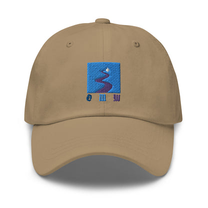 "On my way" blue Cap