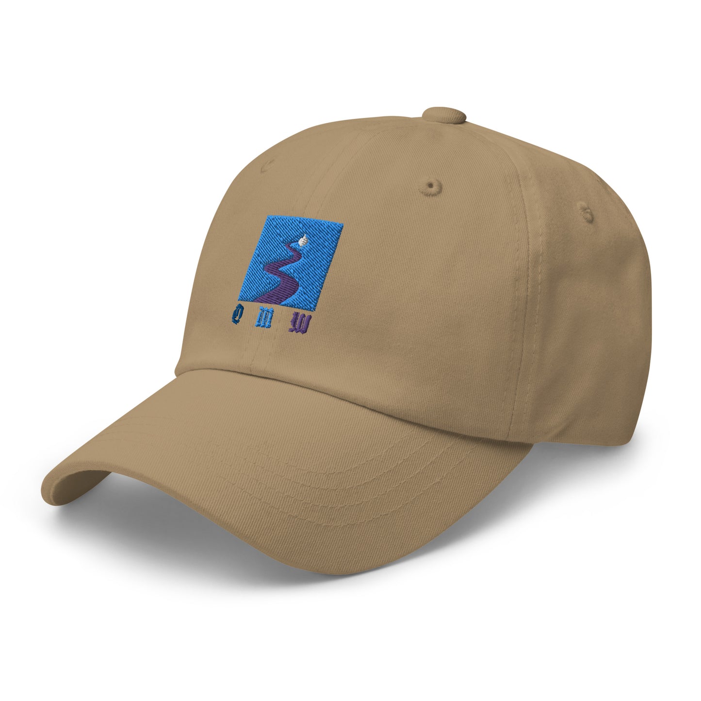 "On my way" blue Cap