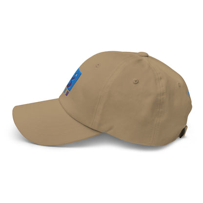 "On my way" blue Cap