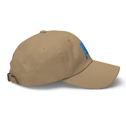 "On my way" blue Cap