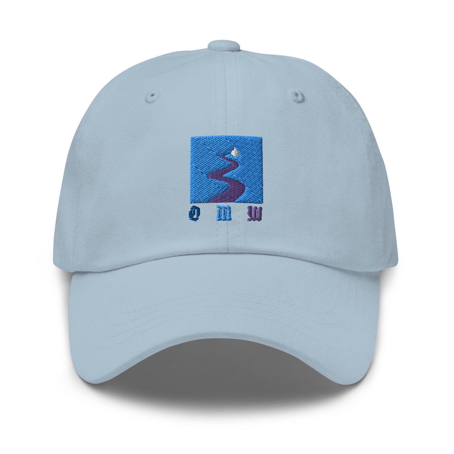 "On my way" blue Cap