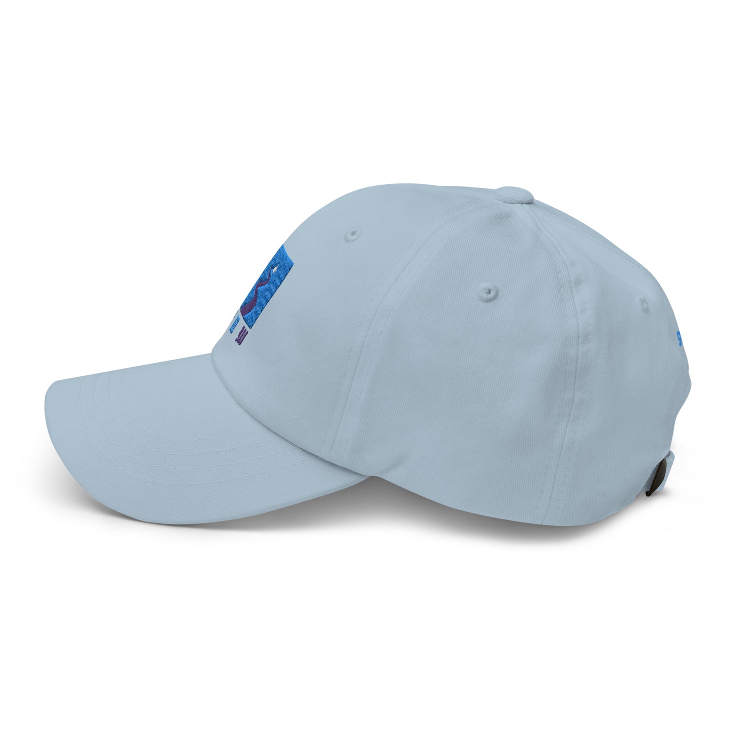 "On my way" blue Cap