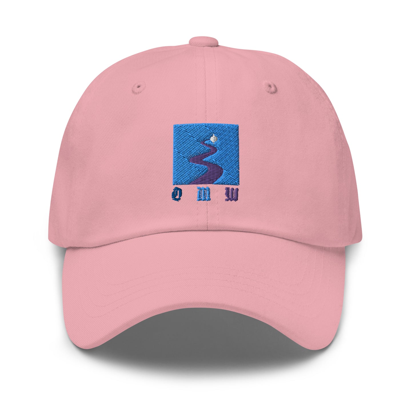 "On my way" blue Cap