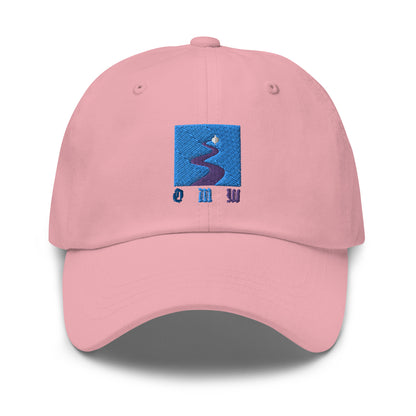 "On my way" blue Cap