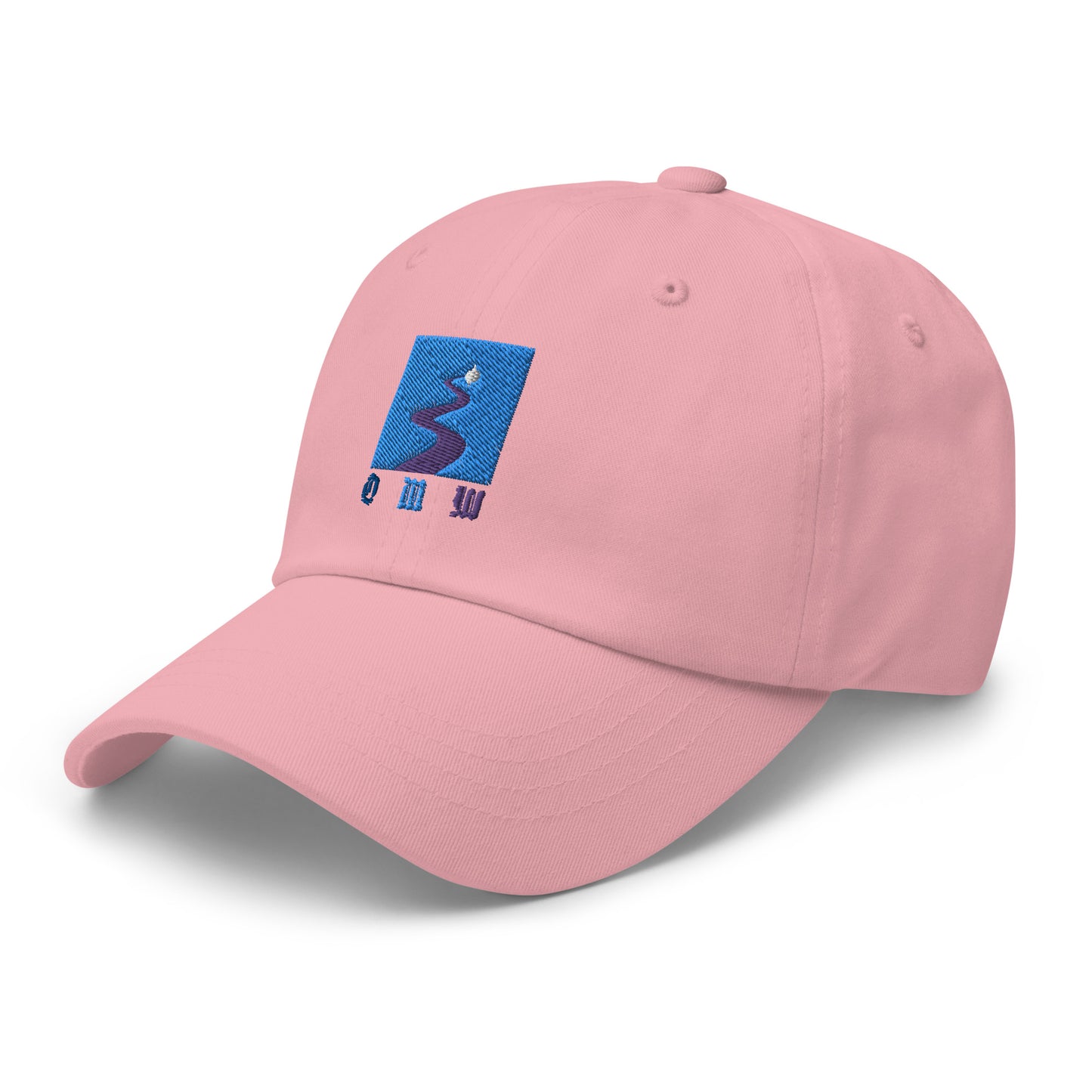 "On my way" blue Cap