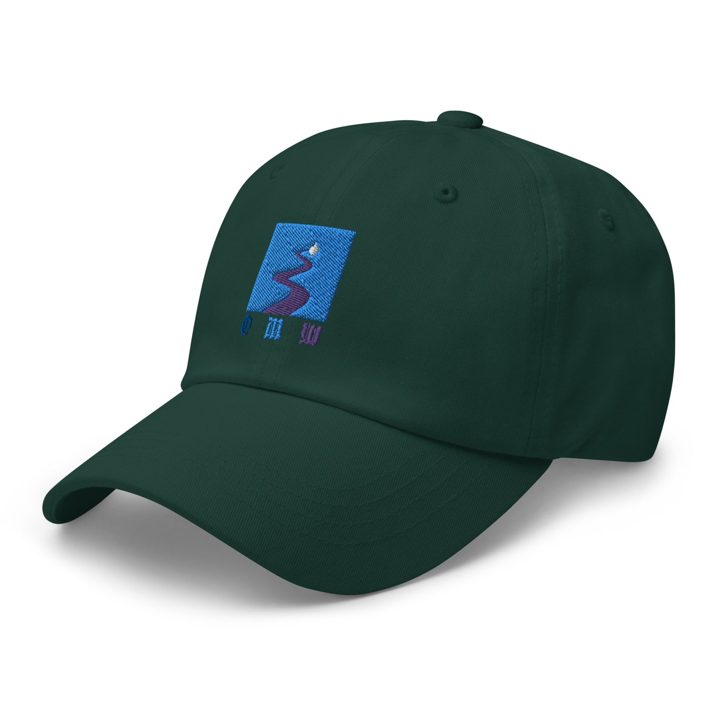 "On my way" blue Cap