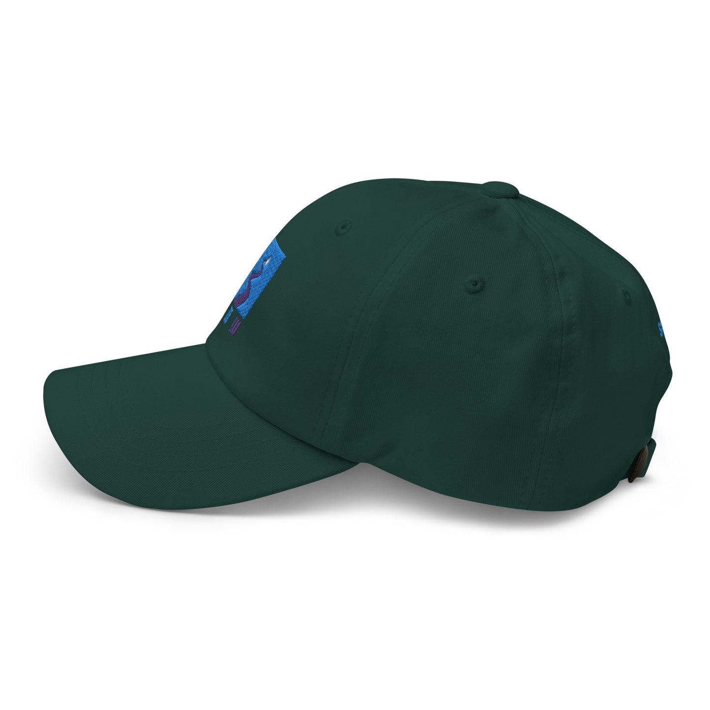 "On my way" blue Cap