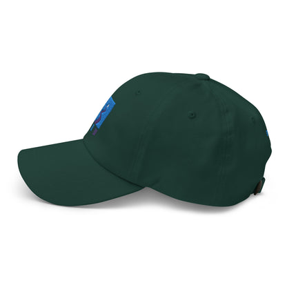 "On my way" blue Cap