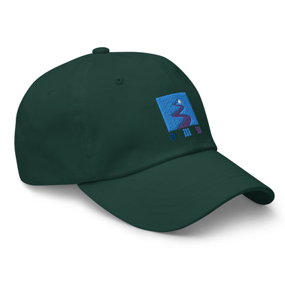 "On my way" blue Cap