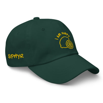 "I AM HAPPY" Cap