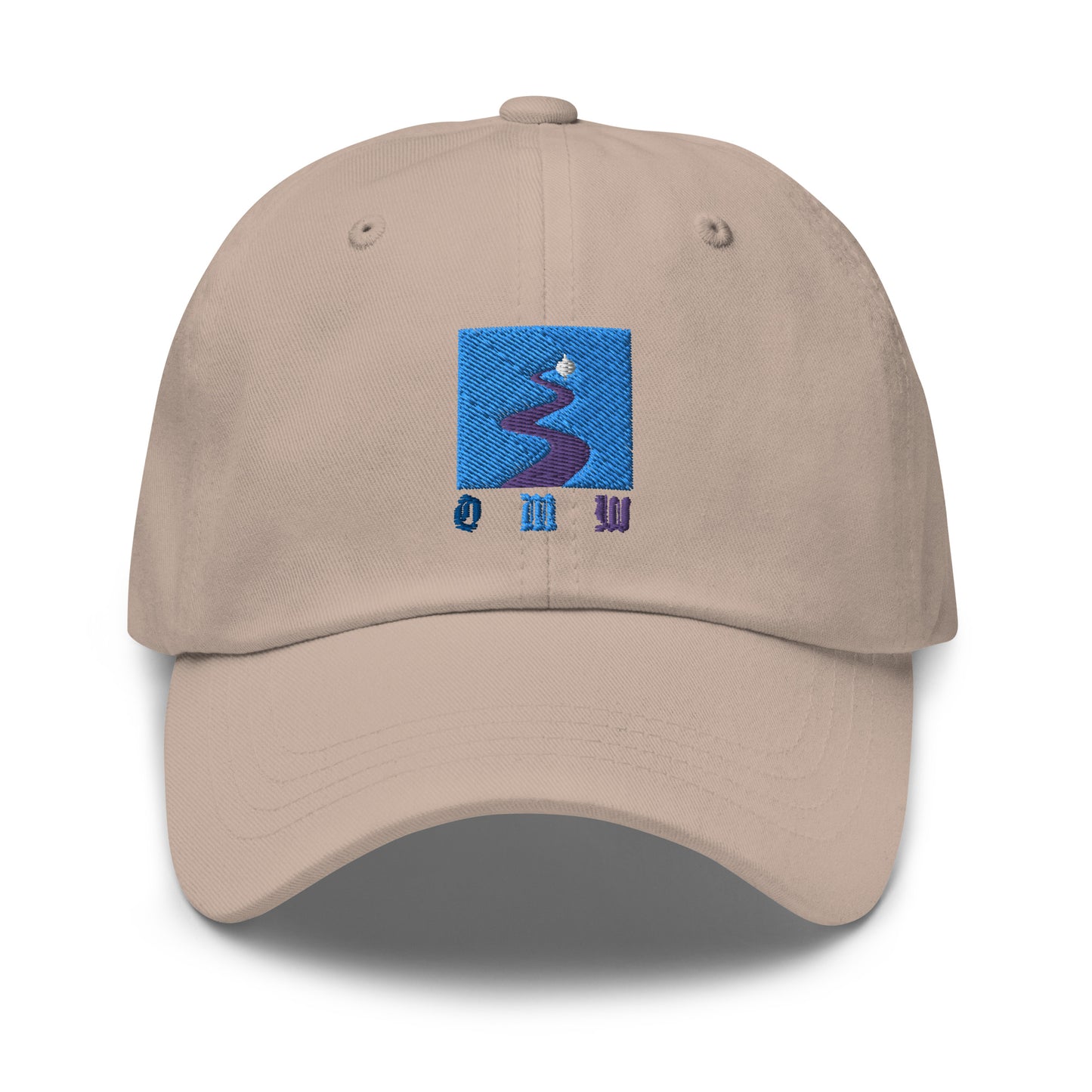 "On my way" blue Cap