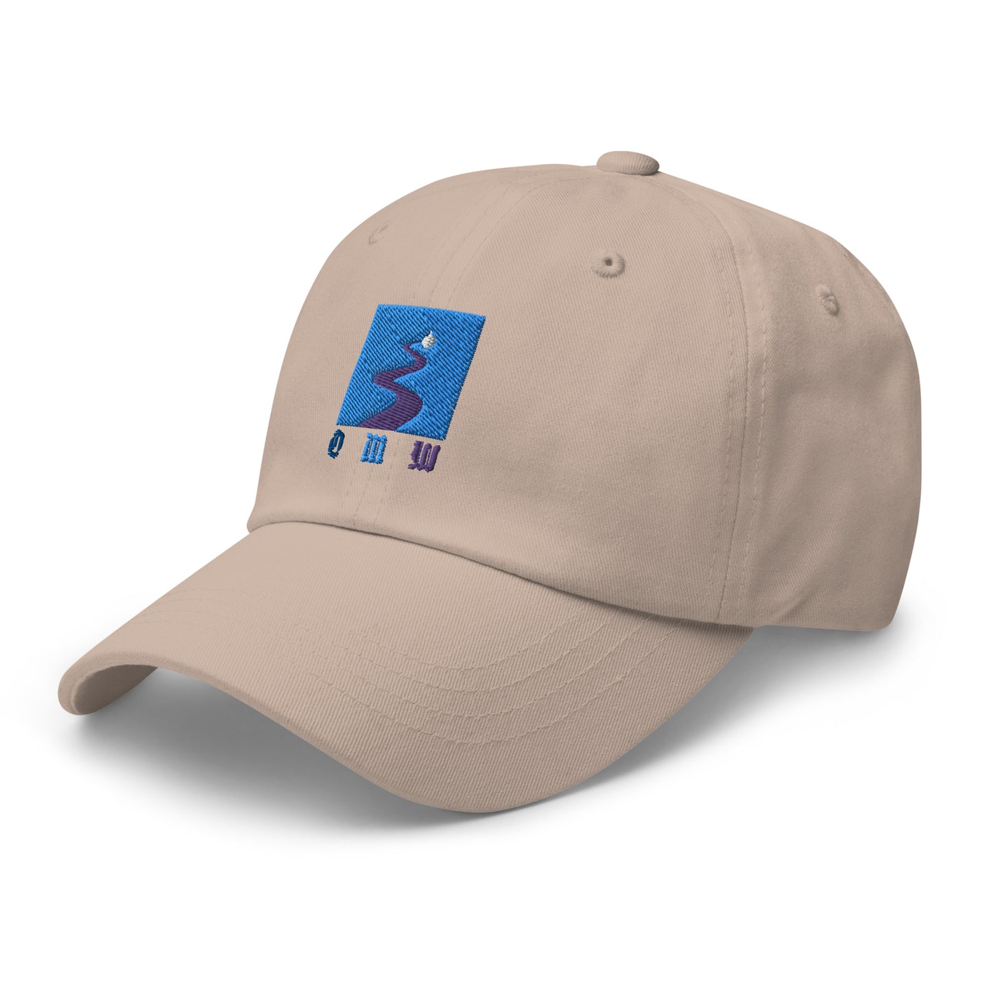 "On my way" blue Cap