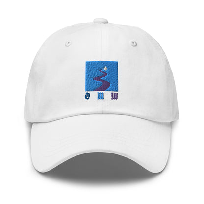 "On my way" blue Cap