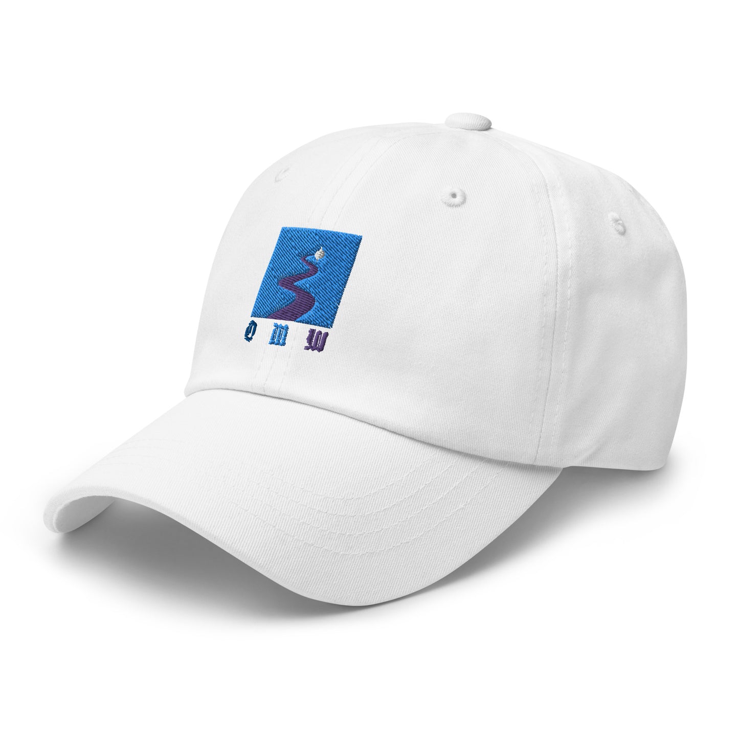 "On my way" blue Cap