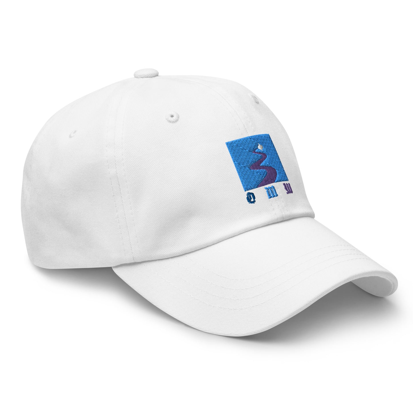 "On my way" blue Cap