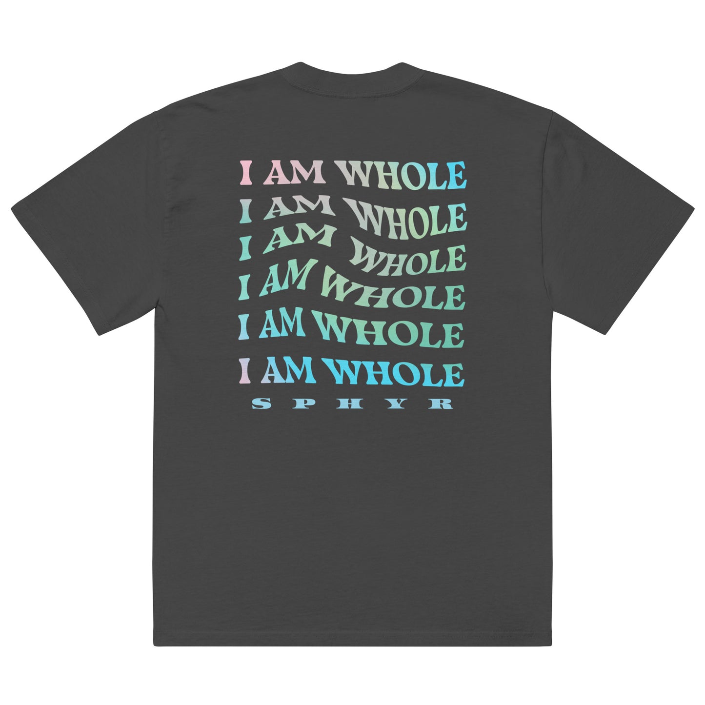 Oversized "Wholy" T-shirt