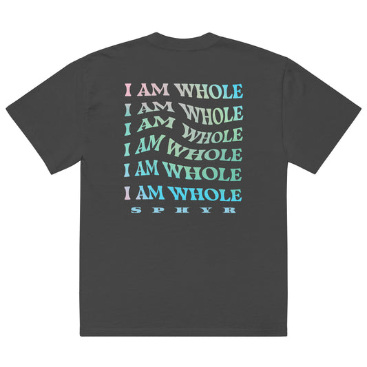Oversized "Wholy" T-shirt