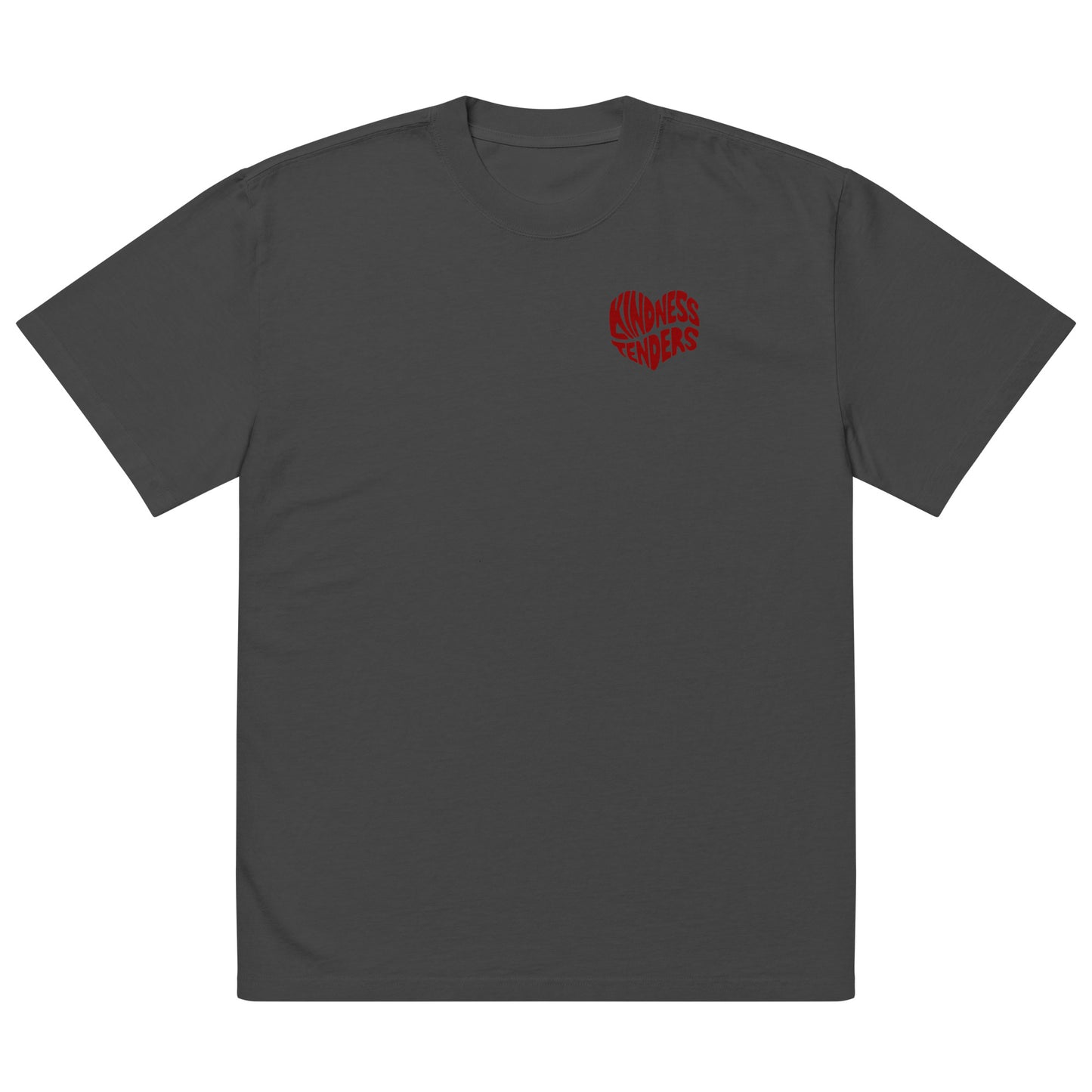 Oversized "kindness tenders" T-shirt