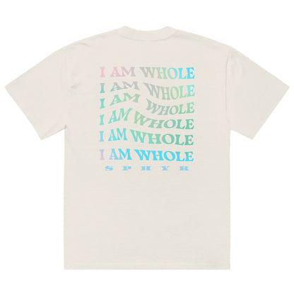 Oversized "Wholy" T-shirt