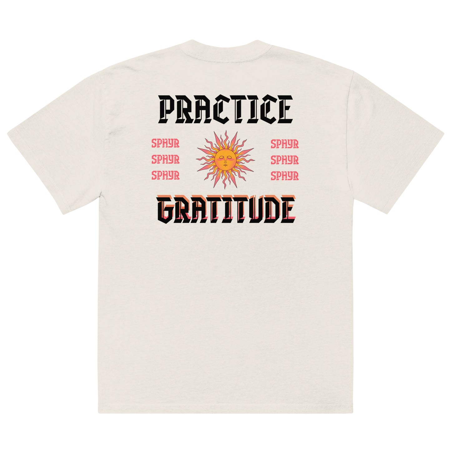 Oversized faded t-shirt