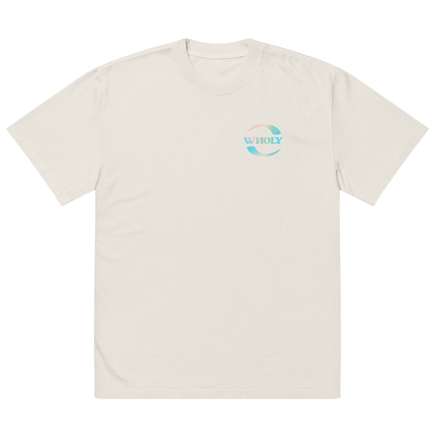 Oversized "Wholy" T-shirt