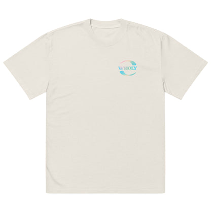 Oversized "Wholy" T-shirt